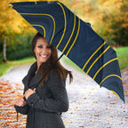 North Queensland Cowboys Rugby Mascot Umbrella Australian Rugby Culture - Tribal Inspired Wolf