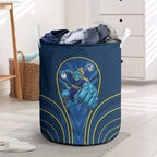 Parramatta Eels Rugby Mascot Laundry Basket Australian Rugby Culture - Tribal Inspired Eel