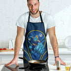 Parramatta Eels Rugby Mascot Apron Australian Rugby Culture - Tribal Inspired Eel