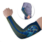 Parramatta Eels Rugby Mascot Arm Sleeves Australian Rugby Culture - Tribal Inspired Eel