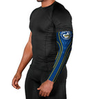 Parramatta Eels Rugby Mascot Arm Sleeves Australian Rugby Culture - Tribal Inspired Eel