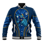 Parramatta Eels Rugby Mascot Baseball Jacket Australian Rugby Culture - Tribal Inspired Eel
