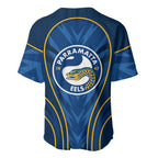 Parramatta Eels Rugby Mascot Baseball Jersey Australian Rugby Culture - Tribal Inspired Eel