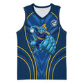 Parramatta Eels Rugby Mascot Basketball Jersey Australian Rugby Culture - Tribal Inspired Eel