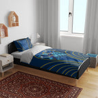 Parramatta Eels Rugby Mascot Bedding Set Australian Rugby Culture - Tribal Inspired Eel