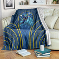 Parramatta Eels Rugby Mascot Blanket Australian Rugby Culture - Tribal Inspired Eel