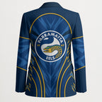 Parramatta Eels Rugby Mascot Blazer Australian Rugby Culture - Tribal Inspired Eel