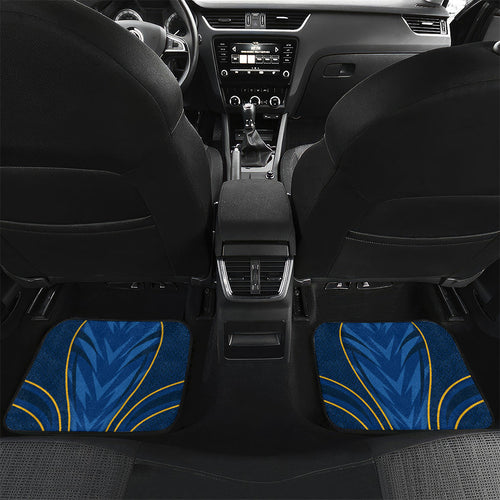 Parramatta Eels Rugby Mascot Car Mats Australian Rugby Culture - Tribal Inspired Eel