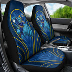 Parramatta Eels Rugby Mascot Car Seat Cover Australian Rugby Culture - Tribal Inspired Eel