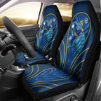 Parramatta Eels Rugby Mascot Car Seat Cover Australian Rugby Culture - Tribal Inspired Eel