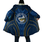 Parramatta Eels Rugby Mascot Cloak Australian Rugby Culture - Tribal Inspired Eel