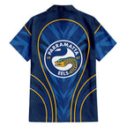 Parramatta Eels Rugby Mascot Hawaiian Shirt Australian Rugby Culture - Tribal Inspired Eel