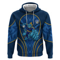 Parramatta Eels Rugby Mascot Hoodie Australian Rugby Culture - Tribal Inspired Eel