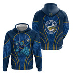 Parramatta Eels Rugby Mascot Hoodie Australian Rugby Culture - Tribal Inspired Eel