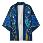 Parramatta Eels Rugby Mascot Kimono Australian Rugby Culture - Tribal Inspired Eel