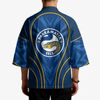 Parramatta Eels Rugby Mascot Kimono Australian Rugby Culture - Tribal Inspired Eel