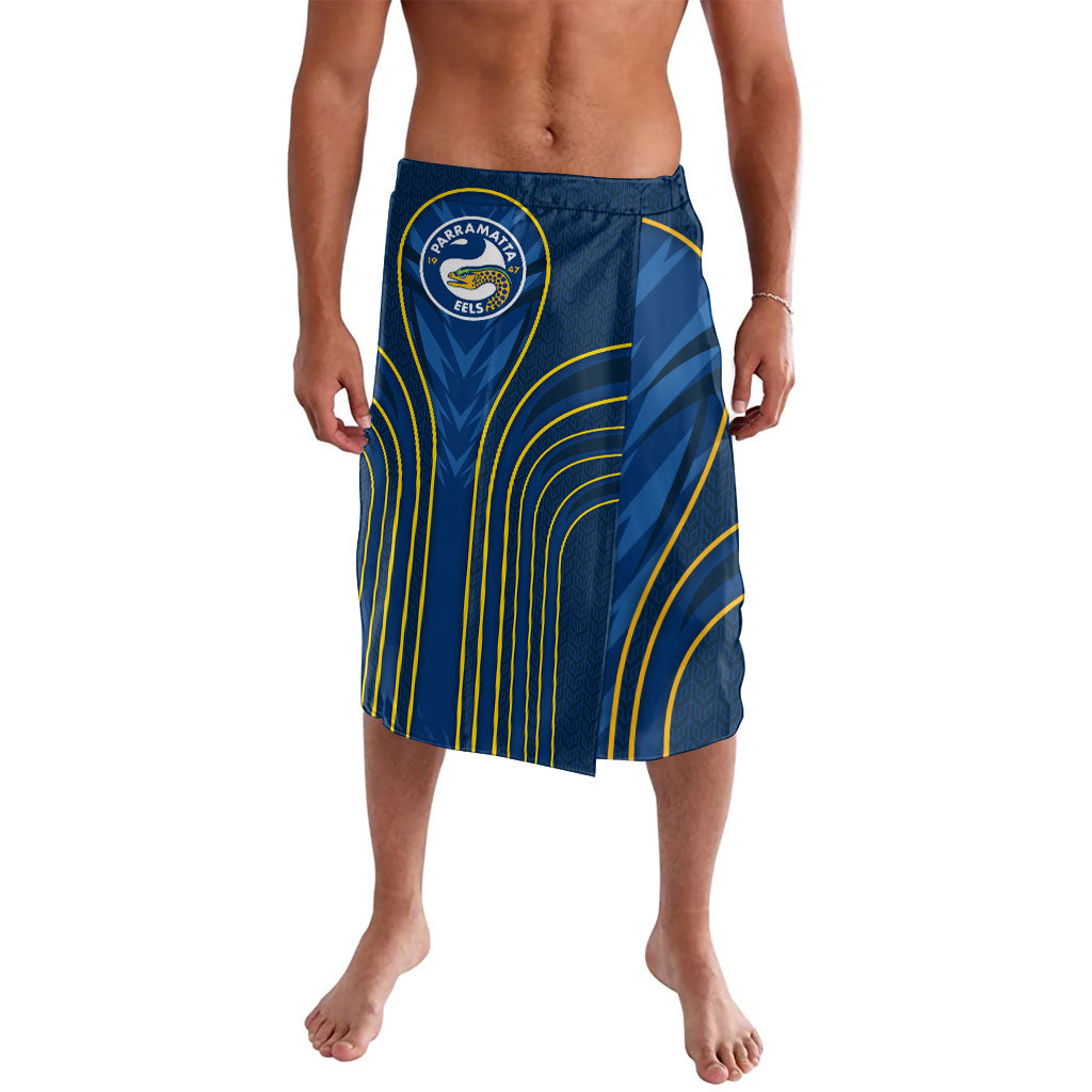 Parramatta Eels Rugby Mascot Lavalava Australian Rugby Culture - Tribal Inspired Eel
