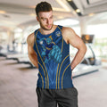 Parramatta Eels Rugby Mascot Men Tank Top Australian Rugby Culture - Tribal Inspired Eel