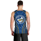 Parramatta Eels Rugby Mascot Men Tank Top Australian Rugby Culture - Tribal Inspired Eel