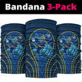 Parramatta Eels Rugby Mascot Neck Gaiter Australian Rugby Culture - Tribal Inspired Eel