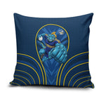 Parramatta Eels Rugby Mascot Pillow Cover Australian Rugby Culture - Tribal Inspired Eel