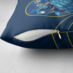 Parramatta Eels Rugby Mascot Pillow Cover Australian Rugby Culture - Tribal Inspired Eel
