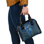Parramatta Eels Rugby Mascot Shoulder Handbag Australian Rugby Culture - Tribal Inspired Eel