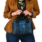 Parramatta Eels Rugby Mascot Shoulder Handbag Australian Rugby Culture - Tribal Inspired Eel