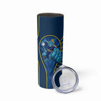 Parramatta Eels Rugby Mascot Skinny Tumbler Australian Rugby Culture - Tribal Inspired Eel