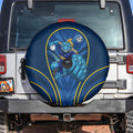 Parramatta Eels Rugby Mascot Spare Tire Cover Australian Rugby Culture - Tribal Inspired Eel