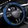Parramatta Eels Rugby Mascot Steering Wheel Cover Australian Rugby Culture - Tribal Inspired Eel