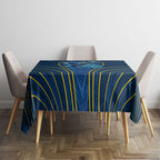 Parramatta Eels Rugby Mascot Tablecloth Australian Rugby Culture - Tribal Inspired Eel