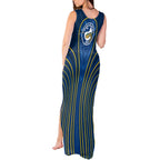Parramatta Eels Rugby Mascot Tank Maxi Dress Australian Rugby Culture - Tribal Inspired Eel
