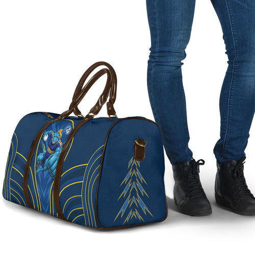 Parramatta Eels Rugby Mascot Travel Bag Australian Rugby Culture - Tribal Inspired Eel