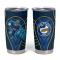 Parramatta Eels Rugby Mascot Tumbler Cup Australian Rugby Culture - Tribal Inspired Eel