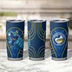 Parramatta Eels Rugby Mascot Tumbler Cup Australian Rugby Culture - Tribal Inspired Eel