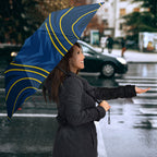 Parramatta Eels Rugby Mascot Umbrella Australian Rugby Culture - Tribal Inspired Eel