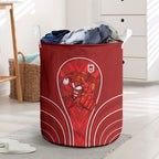 St George Illawarra Dragons Rugby Mascot Laundry Basket Australian Rugby Culture - Tribal Inspired Dragon