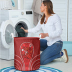 St George Illawarra Dragons Rugby Mascot Laundry Basket Australian Rugby Culture - Tribal Inspired Dragon