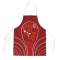 St George Illawarra Dragons Rugby Mascot Apron Australian Rugby Culture - Tribal Inspired Dragon