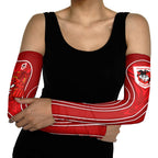 St George Illawarra Dragons Rugby Mascot Arm Sleeves Australian Rugby Culture - Tribal Inspired Dragon