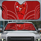 St George Illawarra Dragons Rugby Mascot Auto Sun Shade Australian Rugby Culture - Tribal Inspired Dragon