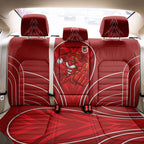 St George Illawarra Dragons Rugby Mascot Back Car Seat Cover Australian Rugby Culture - Tribal Inspired Dragon