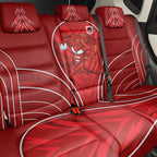 St George Illawarra Dragons Rugby Mascot Back Car Seat Cover Australian Rugby Culture - Tribal Inspired Dragon