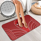 St George Illawarra Dragons Rugby Mascot Bathroom Set Australian Rugby Culture - Tribal Inspired Dragon