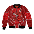 St George Illawarra Dragons Rugby Mascot Bomber Jacket Australian Rugby Culture - Tribal Inspired Dragon