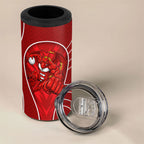 St George Illawarra Dragons Rugby Mascot 4 in 1 Can Cooler Tumbler Australian Rugby Culture - Tribal Inspired Dragon