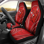 St George Illawarra Dragons Rugby Mascot Car Seat Cover Australian Rugby Culture - Tribal Inspired Dragon