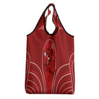 St George Illawarra Dragons Rugby Mascot Grocery Bag Australian Rugby Culture - Tribal Inspired Dragon