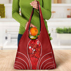 St George Illawarra Dragons Rugby Mascot Grocery Bag Australian Rugby Culture - Tribal Inspired Dragon